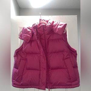 lululemon wunder puff cropped vest